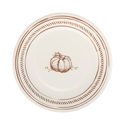 Pumpkin Line Art Paper Plates