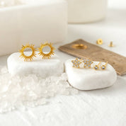 Star and Sun Velvet Stud Gift Set