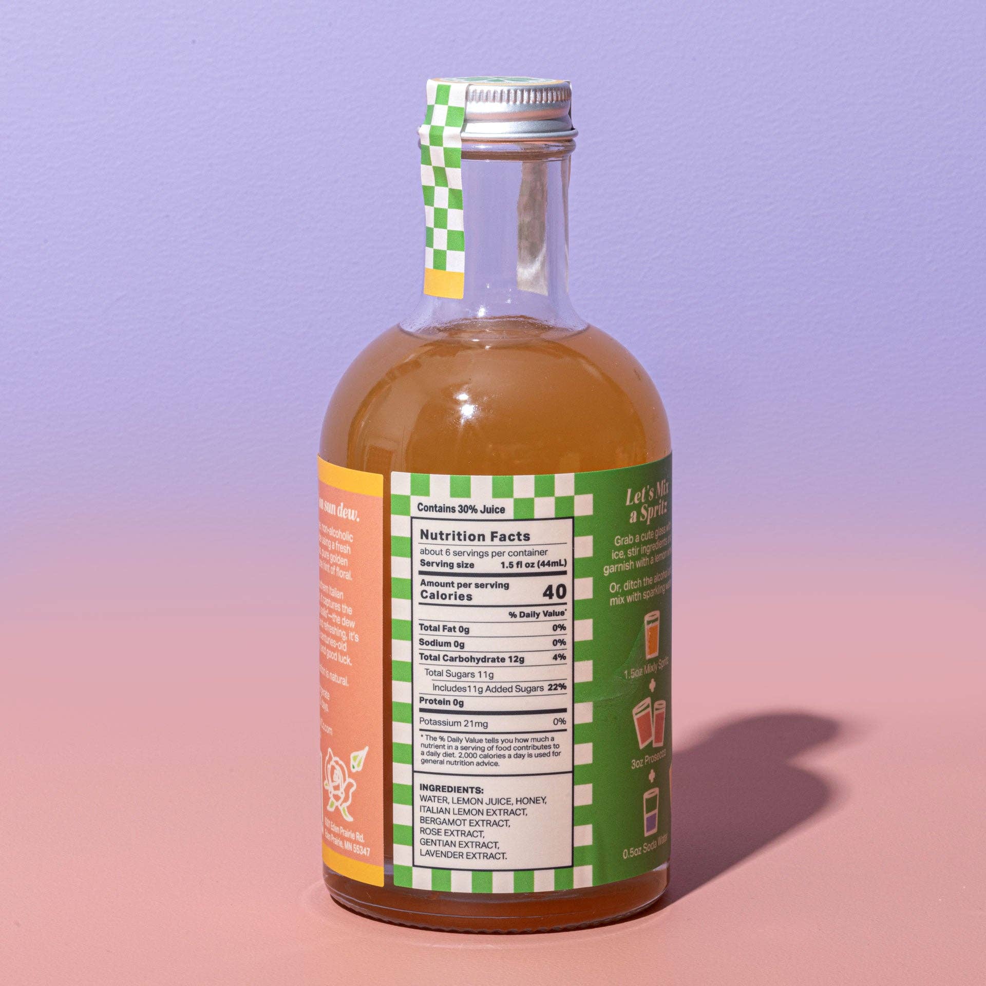 Italian Lemon & Rose Spritz Mix