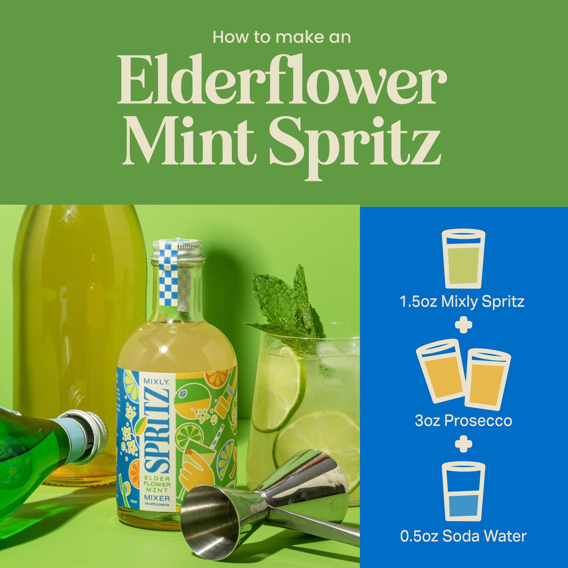 Elderflower Mint Spritz Mix