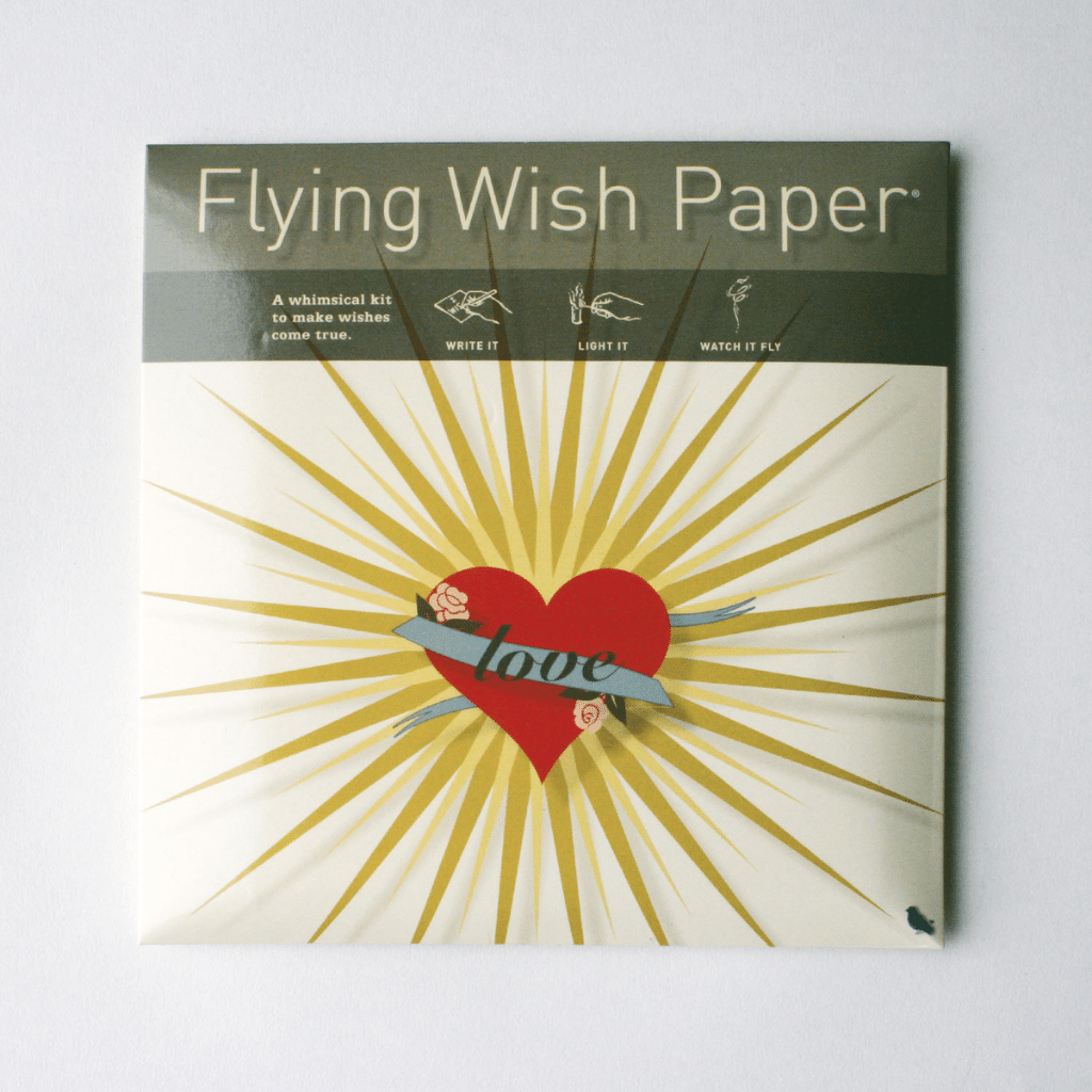 Large Flying Wish Paper