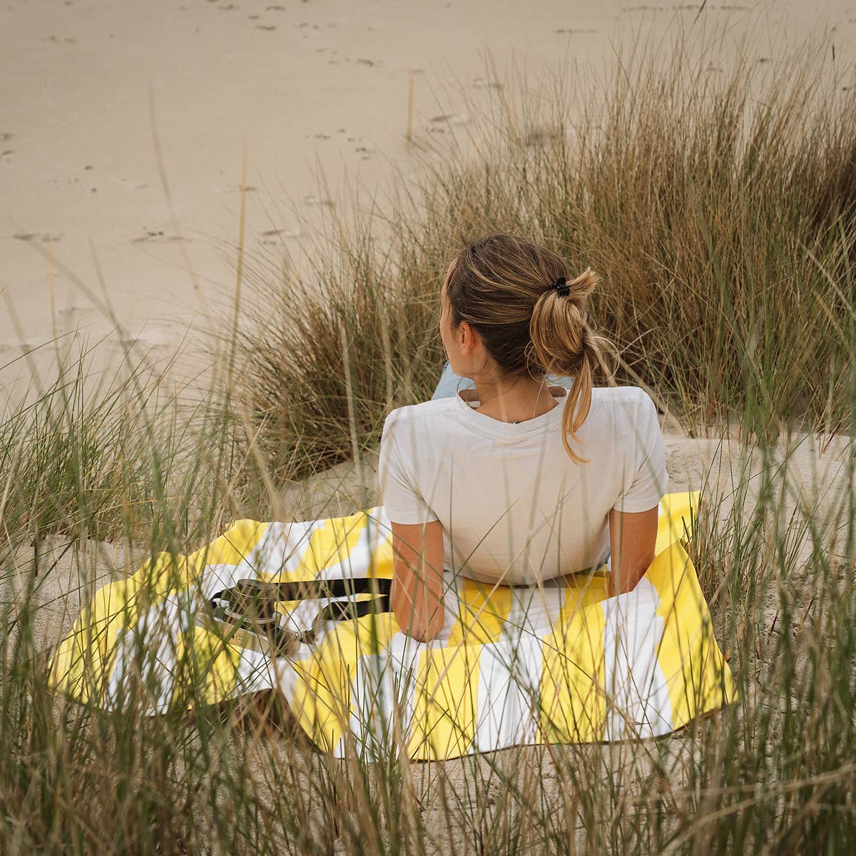 Cabana Quick Dry Beach Towel | Boracay Yellow