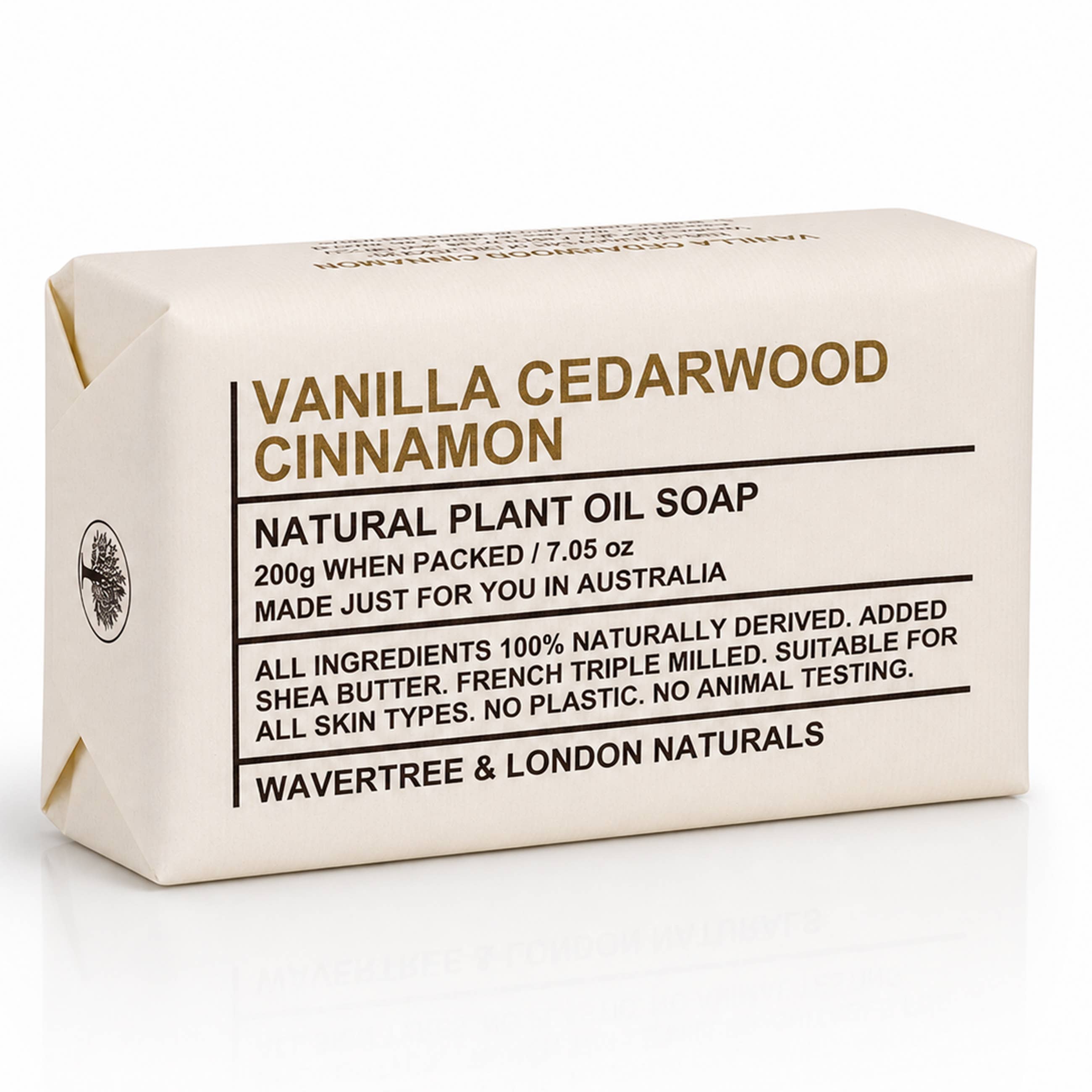 Vanilla Cedarwood & Cinnamon Natural Soap