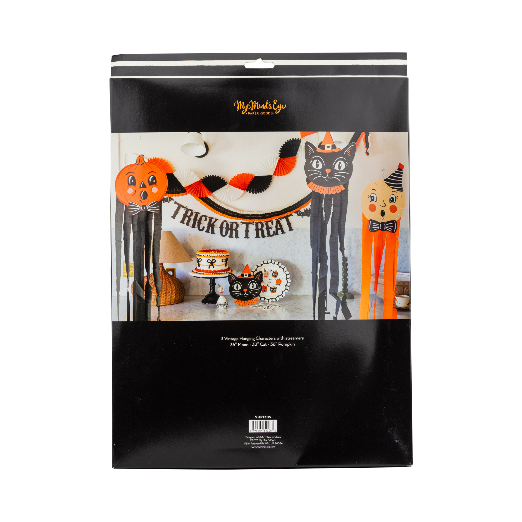 Vintage Hanging Halloween Characters
