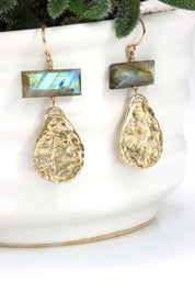 Labradorite Apex Earrings