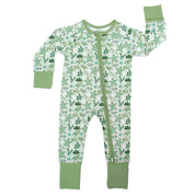 Sea Turtles Bamboo Baby Pajamas