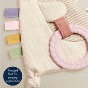 Bitzy Crinkle™ Sensory Toy with Teether