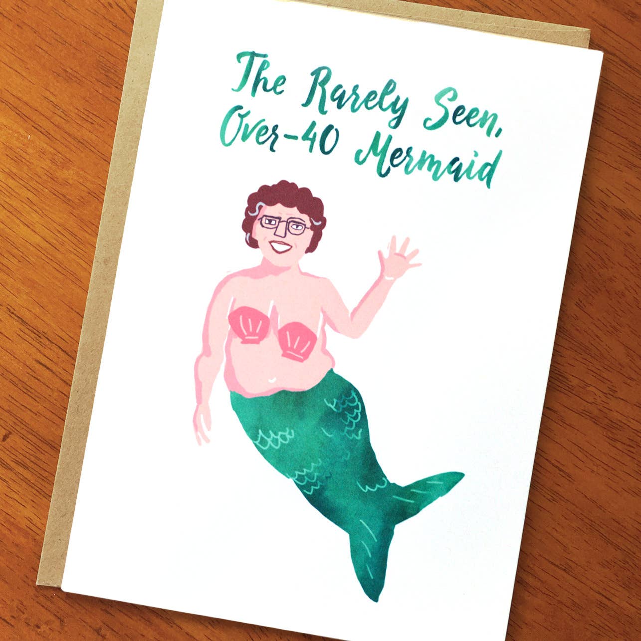 Mermaid Birthday Card