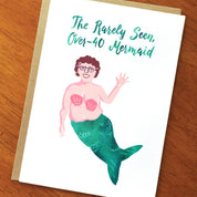 Mermaid Birthday Card