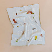 Woodland Alphabet Baby Blanket