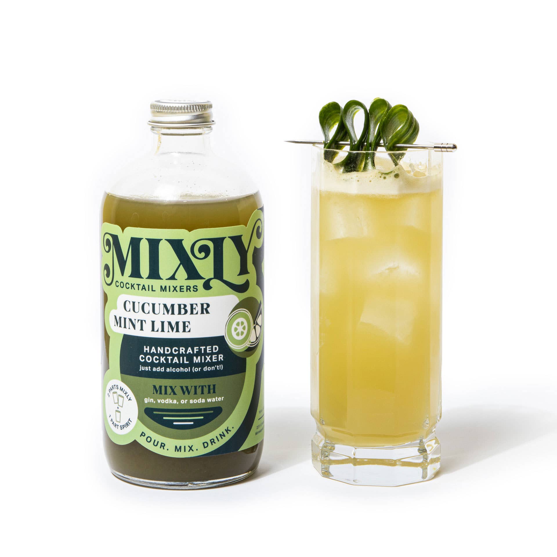Cucumber Mint Lime Cocktail Mix