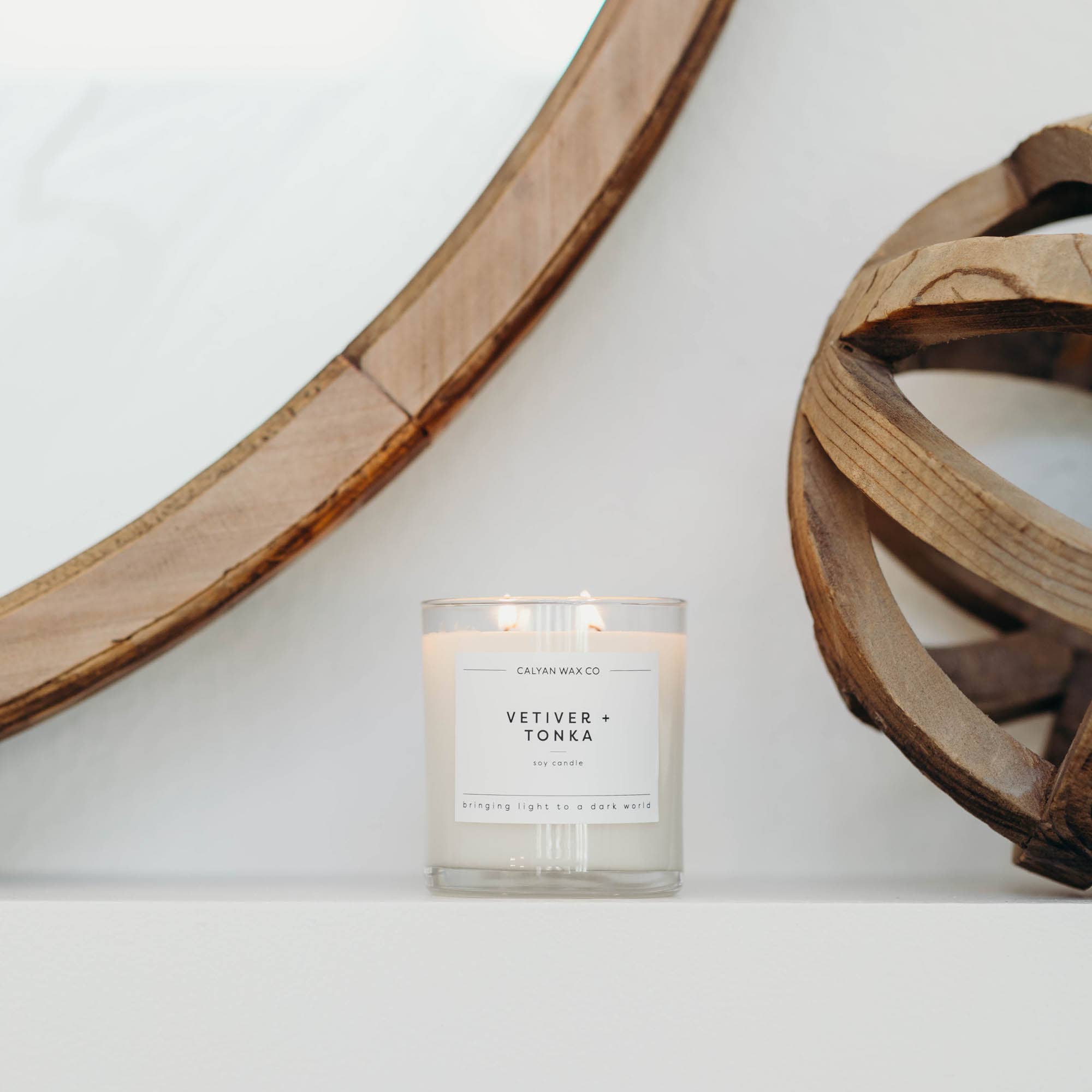 Vetiver + Tonka Candle