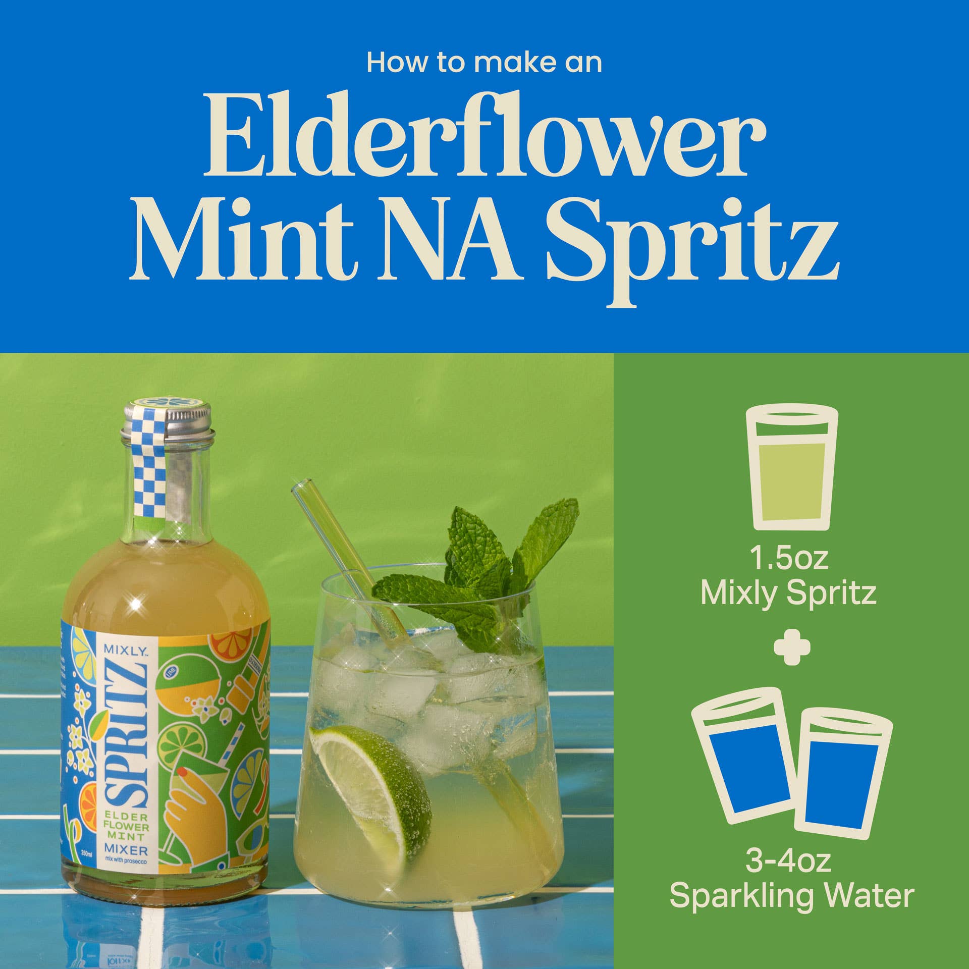 Elderflower Mint Spritz Mix