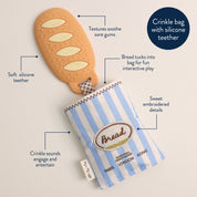 Baguette Teensy Crinkle Toy