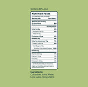 Cucumber Mint Lime Cocktail Mix