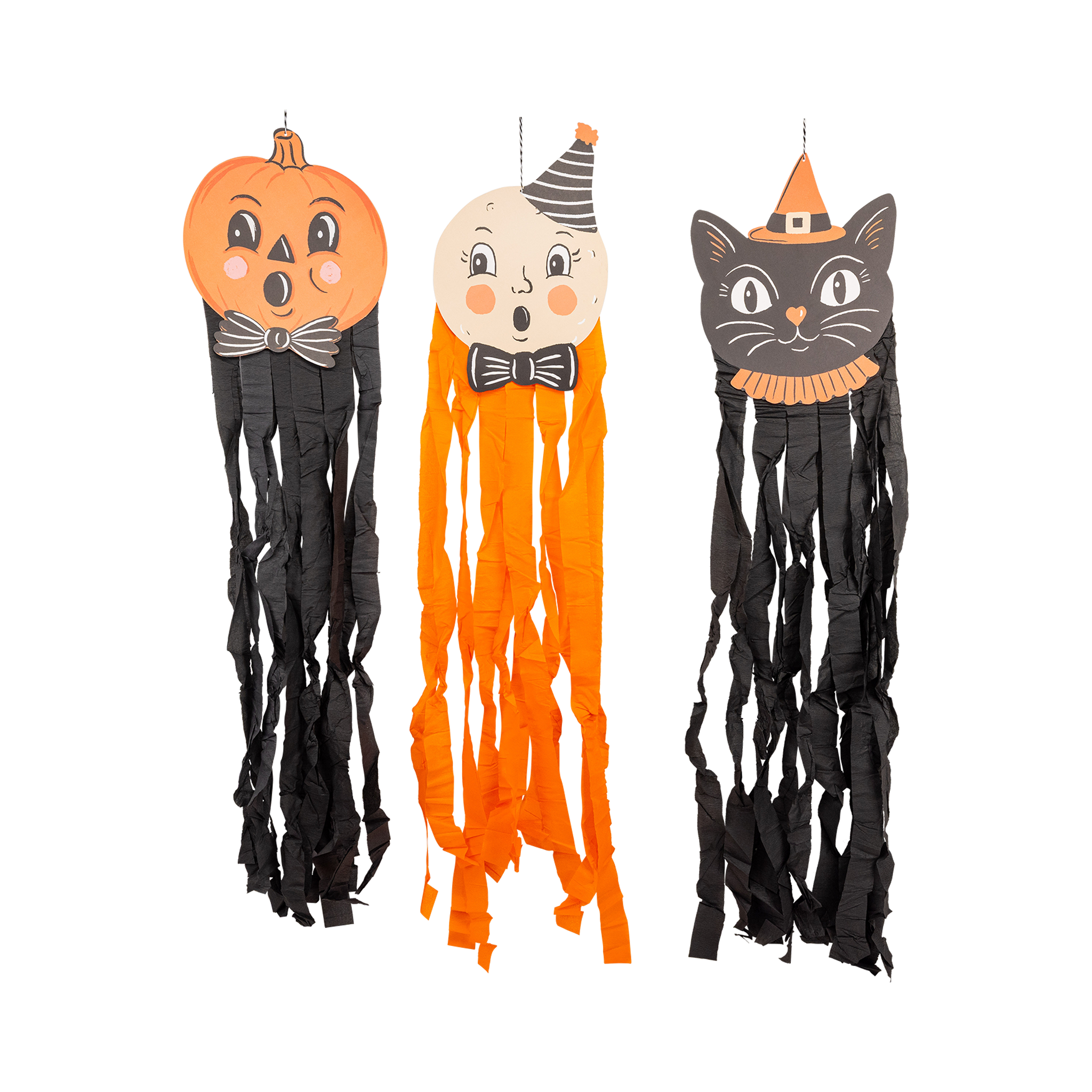 Vintage Hanging Halloween Characters