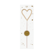 Golden Heart Wand Sparkler