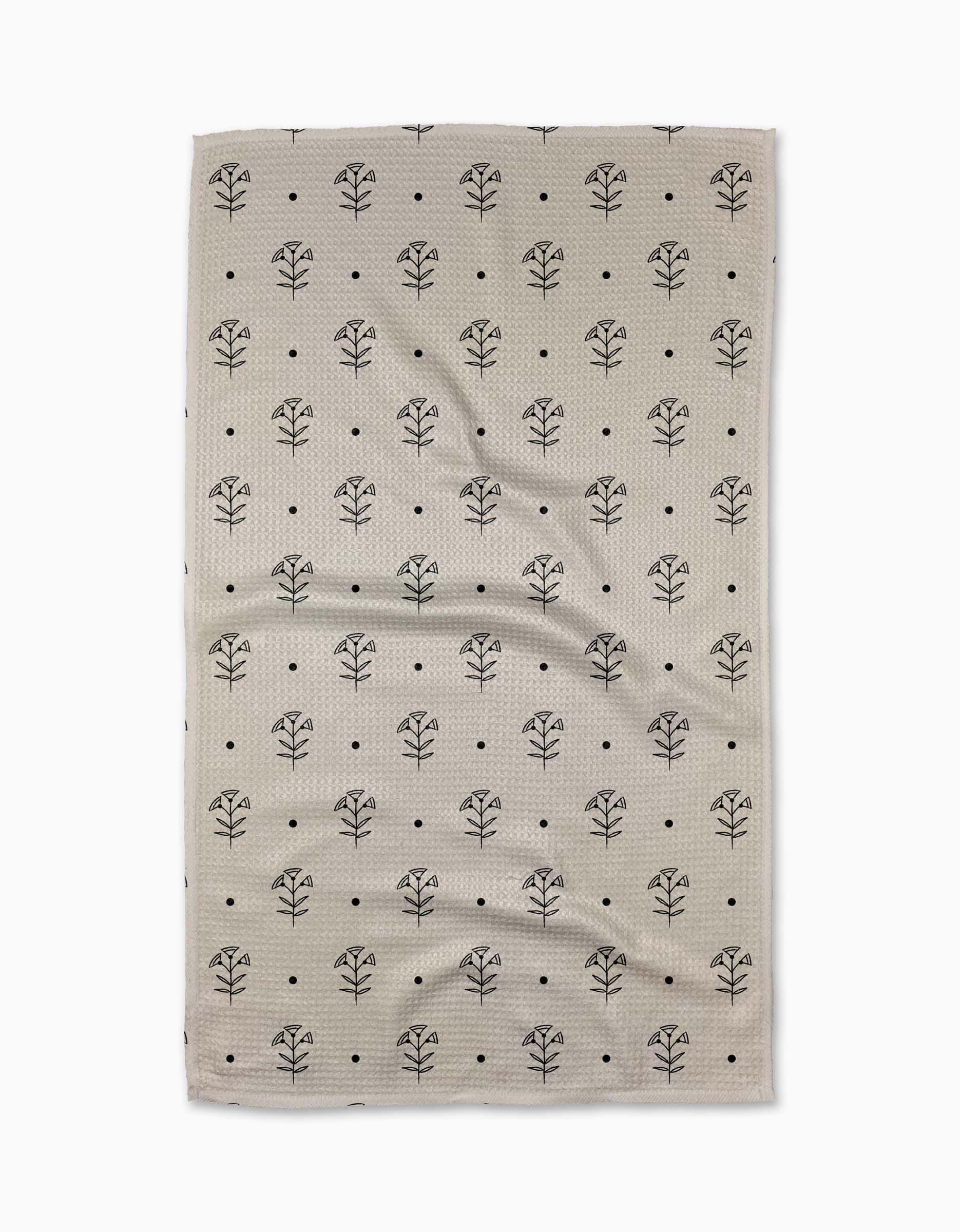 Inked Bloom Tea Towel