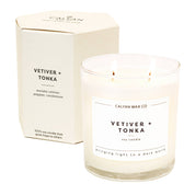 Vetiver + Tonka Candle