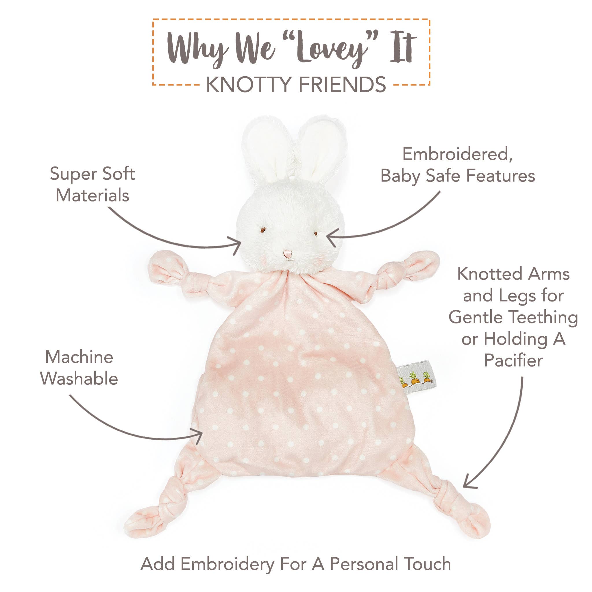 Blossom Bunny Knotty Friend