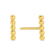 Dot Bar Stud Earrings