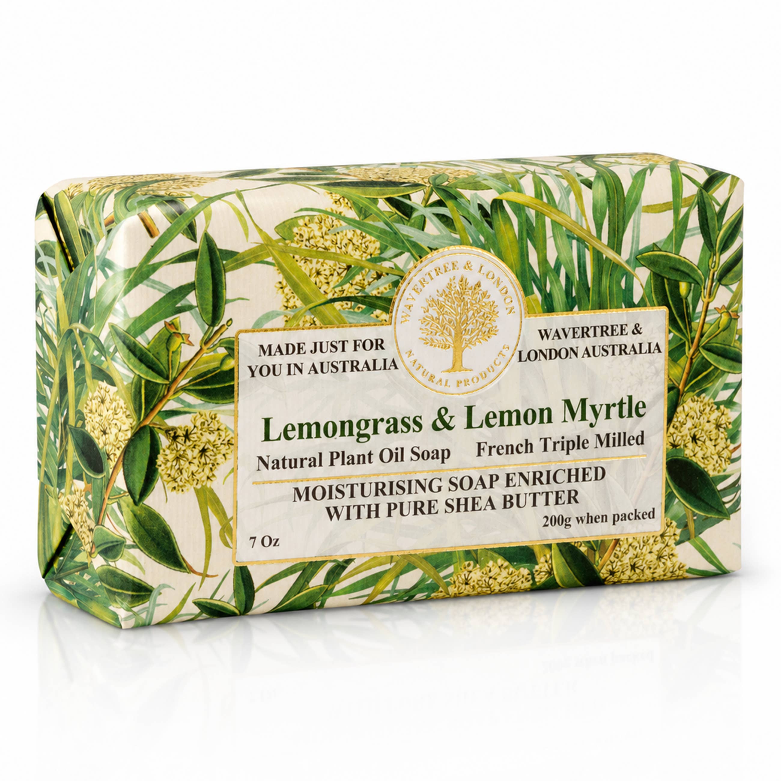 Lemongrass & Lemon Myrtle Luxury Soap