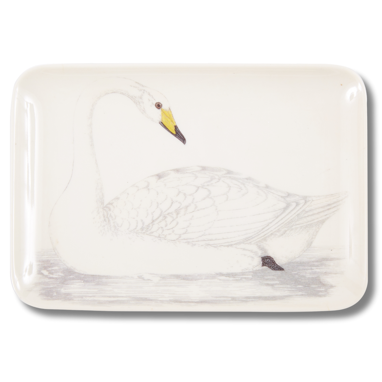 Swan Melamine Dresser Tray