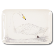 Swan Melamine Dresser Tray