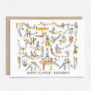 Happy Flippin Birthday Card