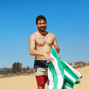 Cabana Quick Dry Beach Towel | Cancun Green