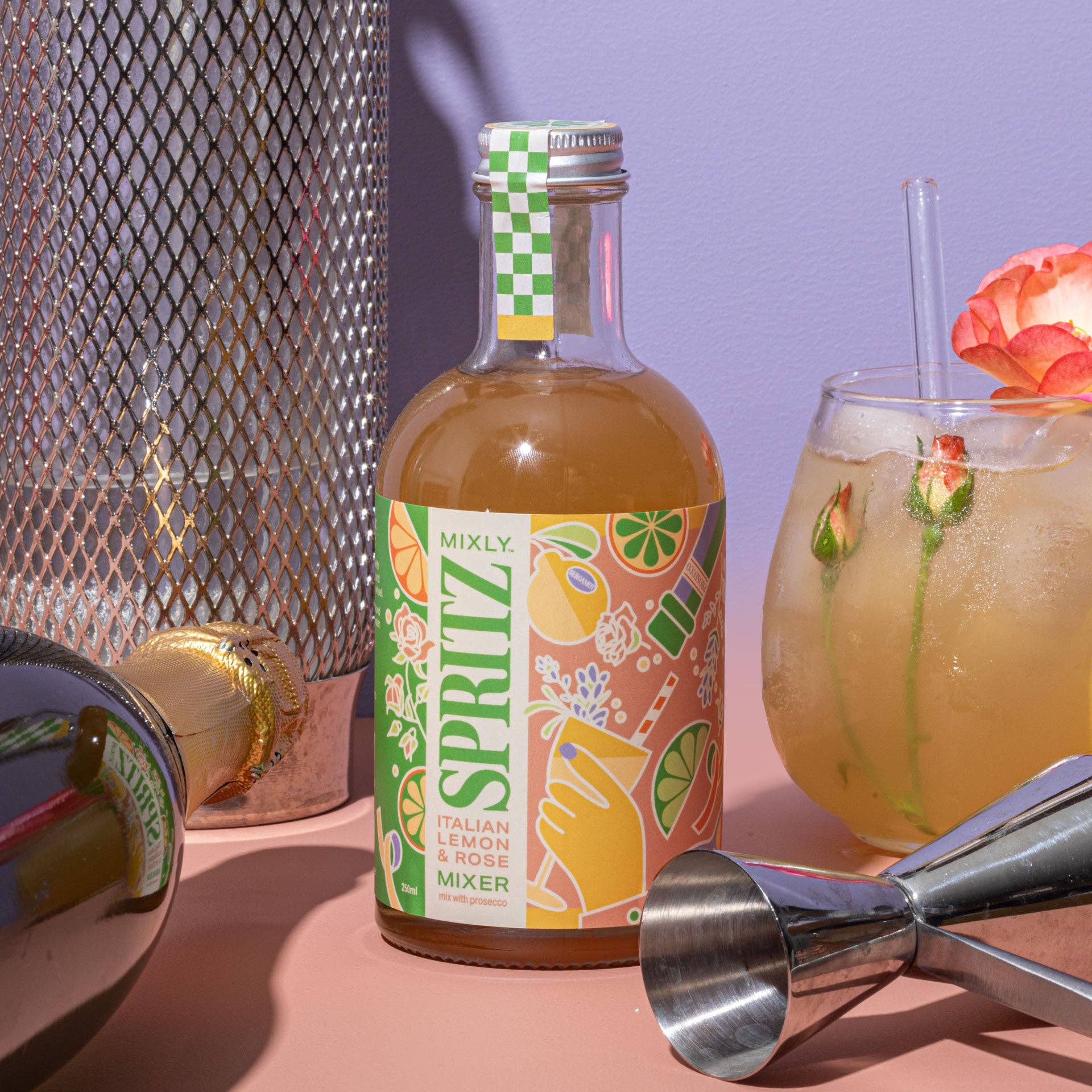 Italian Lemon & Rose Spritz Mix