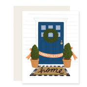Front Door Housewarming Card