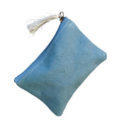 Silver Stitch Square Coin Purse