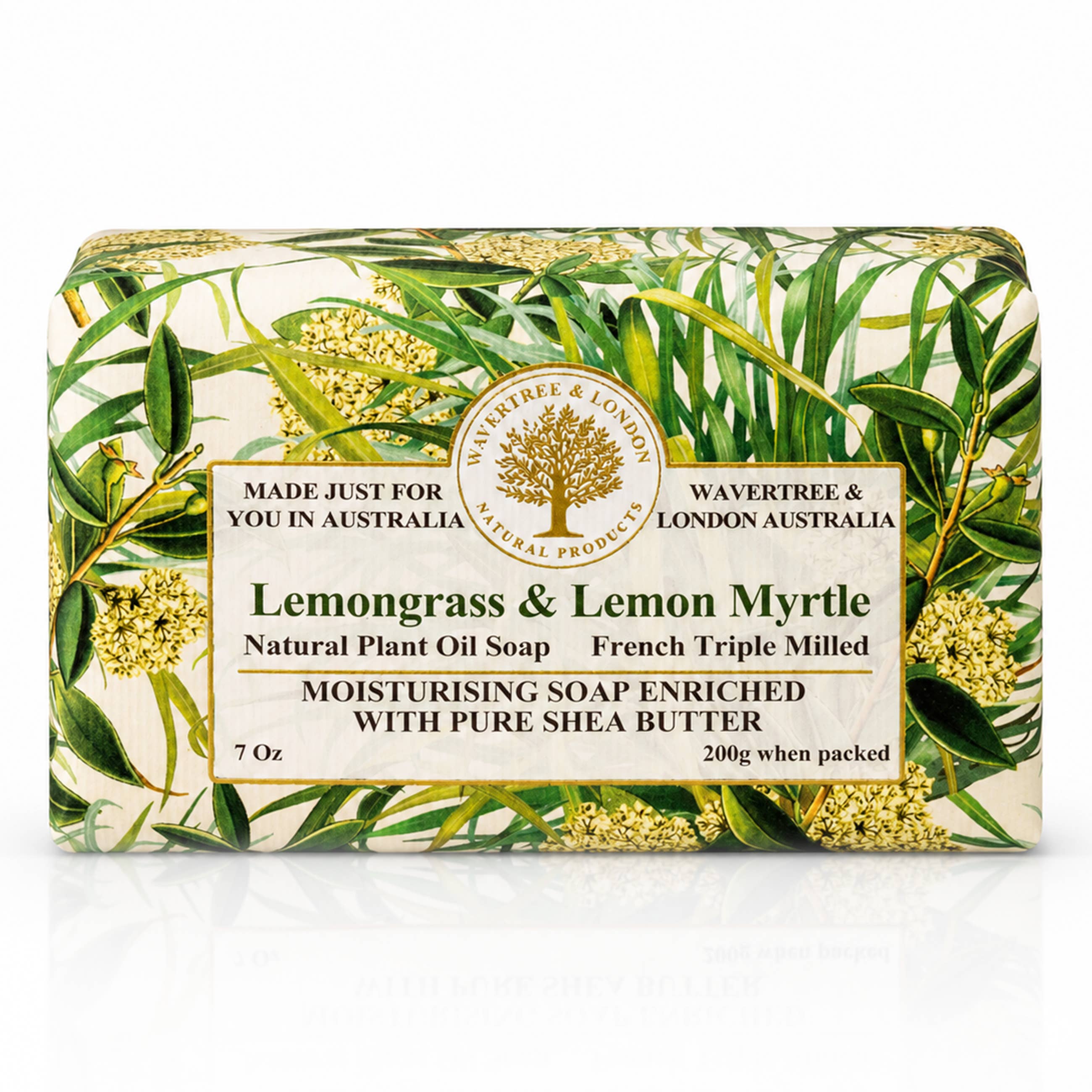 Lemongrass & Lemon Myrtle Luxury Soap