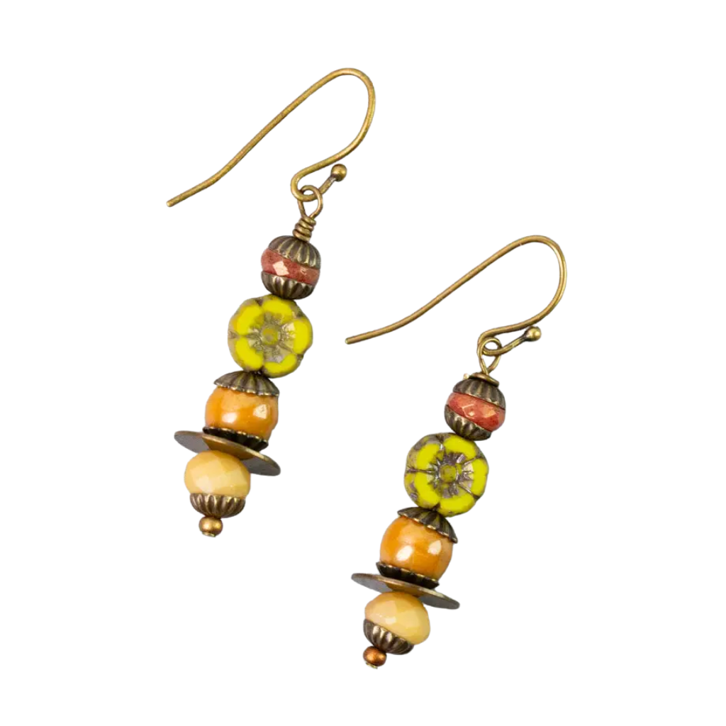 AzulejoCzechGlassSimpleEarrings.png