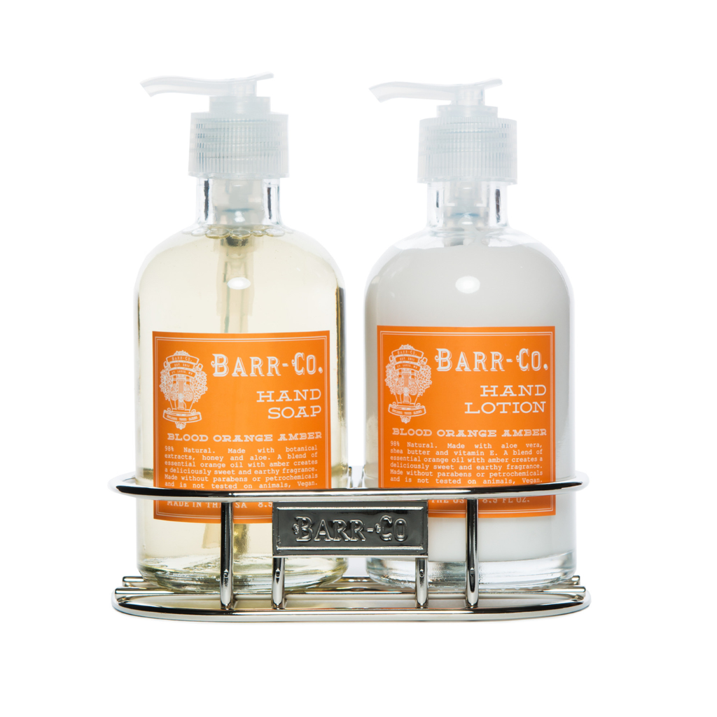Blood Orange Amber Duo Caddy Set
