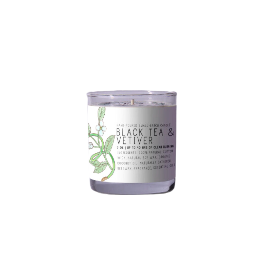 Black Tea Vetiver Candle