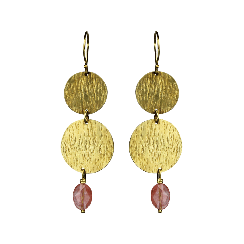 CherryQuartzDoubleDiscEarrings.png