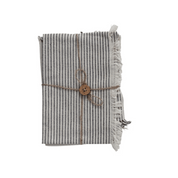 Woven Cotton Striped Tea Towels