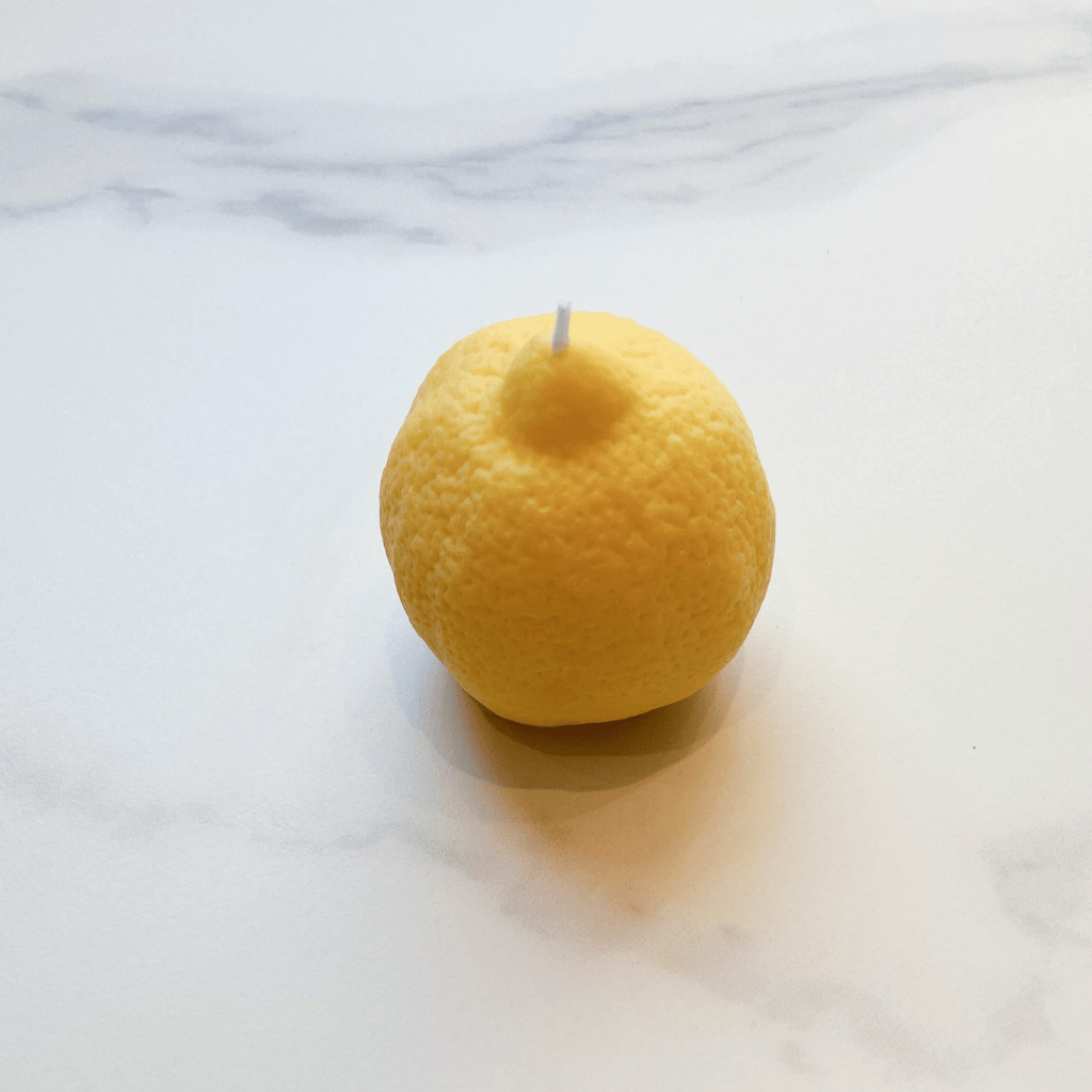 Upright Lemon Candle