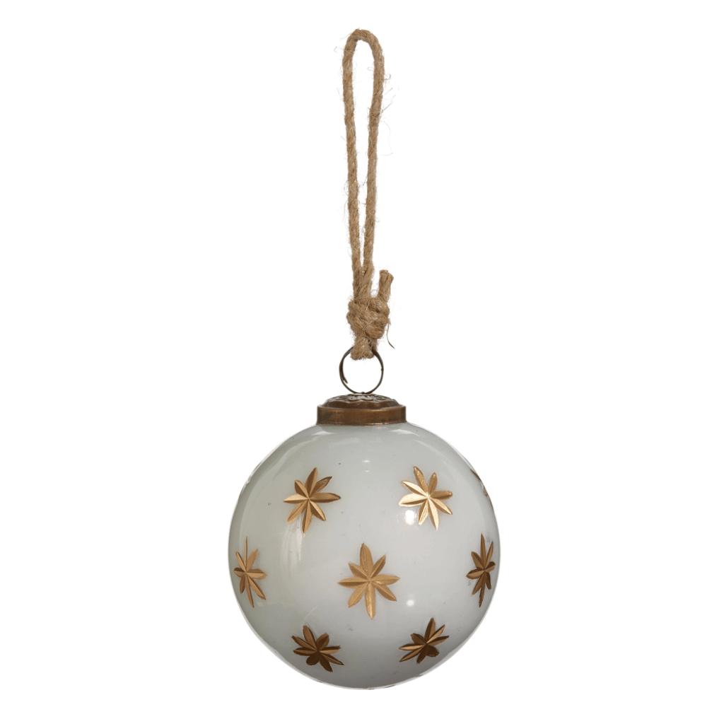 LargeIvoryGoldStarEtchedBallOrnament.png