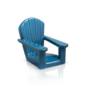 Nora Fleming Mini | Blue Adirondack Chillin' Chair