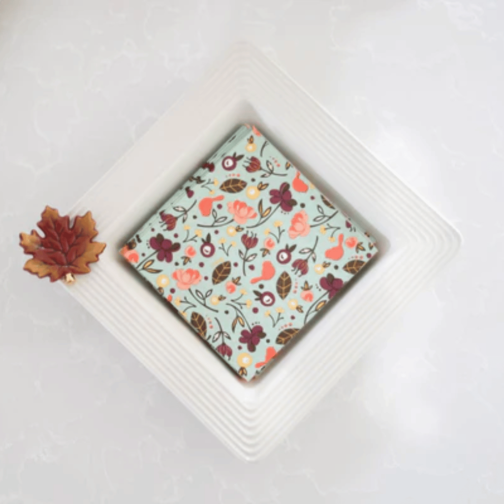 Nora Fleming | Pinstripes Napkin and Candy Dish
