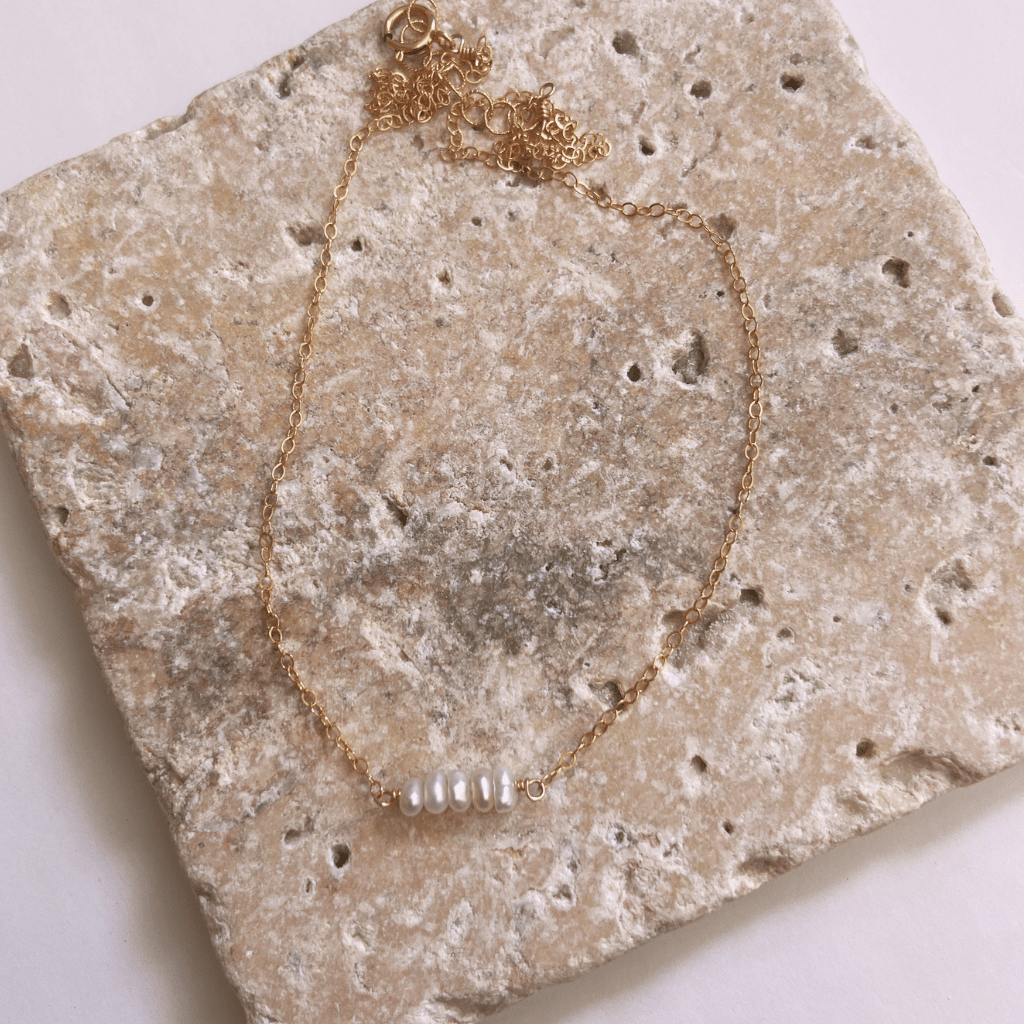 Pearl Bar Necklace