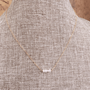 Pearl Bar Necklace