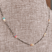 Rainbow Opal Beaded Necklace
