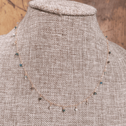 Shades of Blues and Greens Necklace
