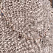 Shades of Blues and Greens Necklace