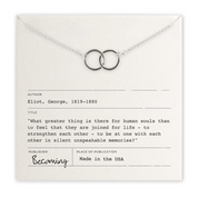 Silver Joined for Life Necklace
