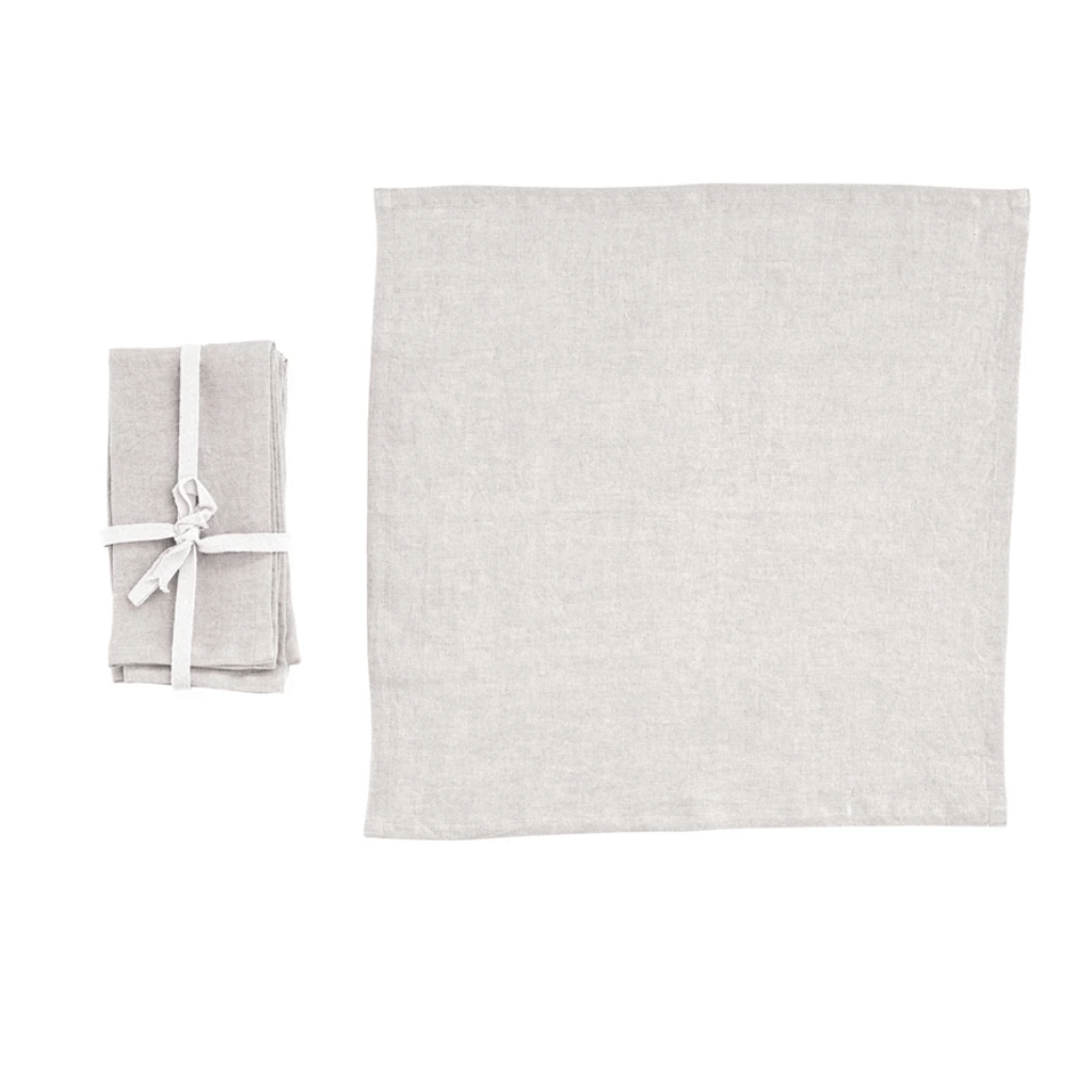 Stonewashed Linen Napkins